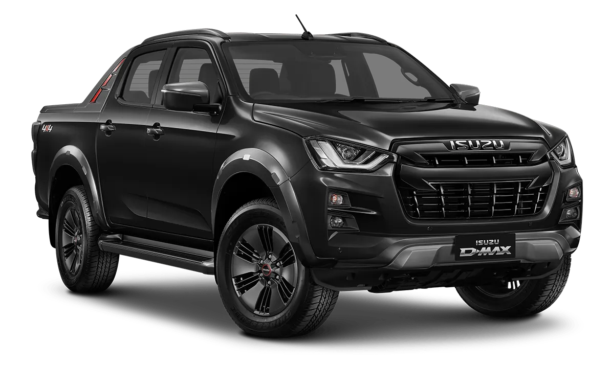 Isuzu D-MAX en color Basalt Black
