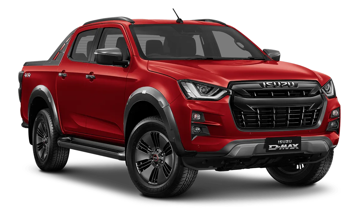 Isuzu D-MAX en color Magnetic Red