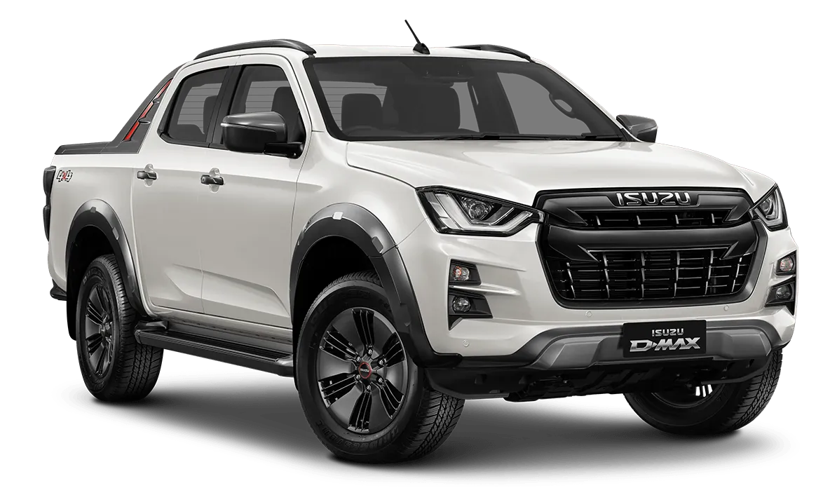 Isuzu D-MAX en color Marble White