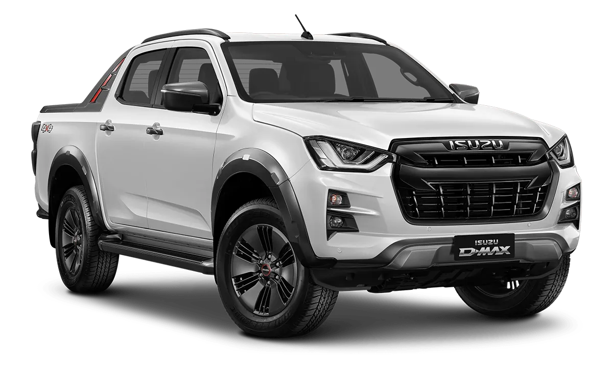 Isuzu D-MAX en color Mineral White