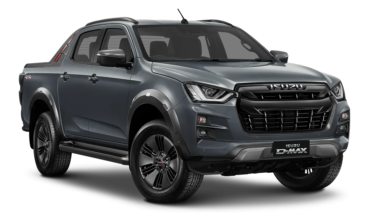 Isuzu D-MAX en color Obsidian Grey